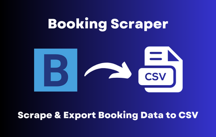 Booking Hotel Scraper small promo image