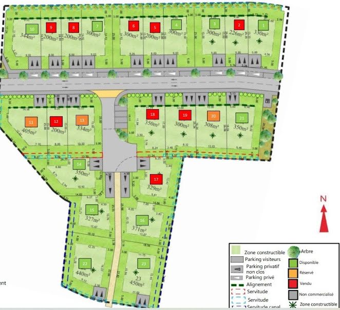 Vente terrain  450 m² à Prades (66500), 83 895 €