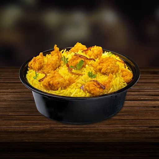 Chicken Popcorn Biryani Bowl