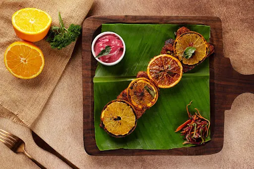 Pan Roasted Fish With Caramalised Orange