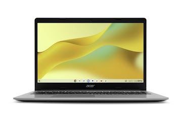 Een naar voren gericht Acer Chromebook 315-apparaat