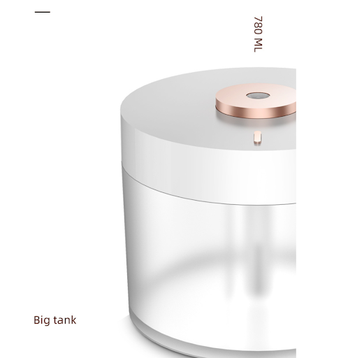 Title 3, Desktop Wireless Smart Humidifier with USB Char...