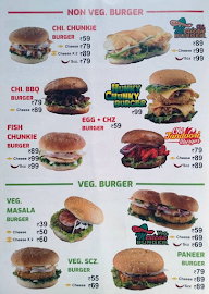 Chunkies - Burgers & Fried Chicken menu 1