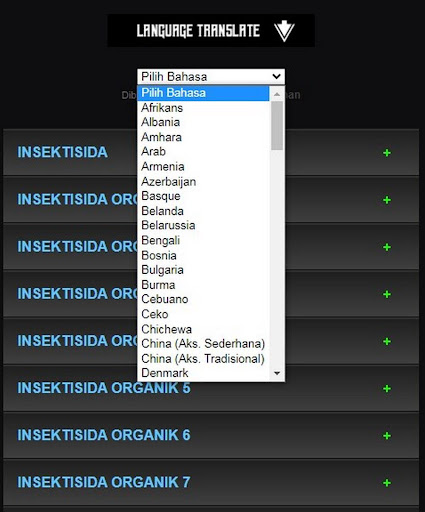organic insecticides