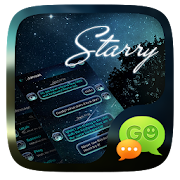 (FREE) GO SMS PRO STARRY THEME  Icon