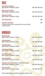 The Red Turtle - Pan Asian Bistro menu 3