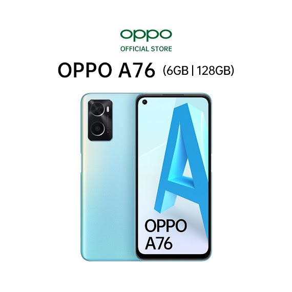 [Mã Elmall5 Giảm 5% Đơn 300K] Điện Thoại Oppo A76 (6Gb/128Gb)