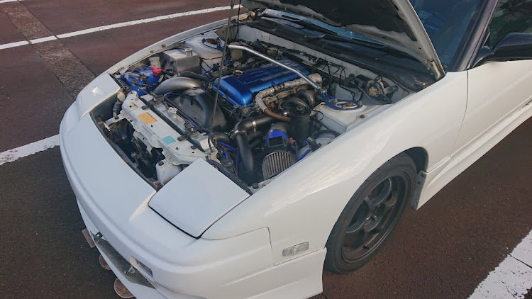 180SXのガスケット抜け・排気漏れ・ガスケット交換・秋の気配・DIYに関するカスタム事例の投稿画像1枚目