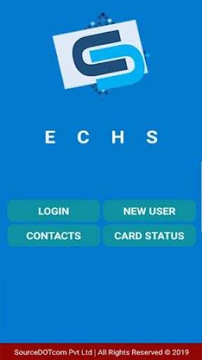 Screenshot ECHS Beneficiaries App