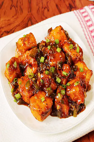 Paneer Manchurian Dry