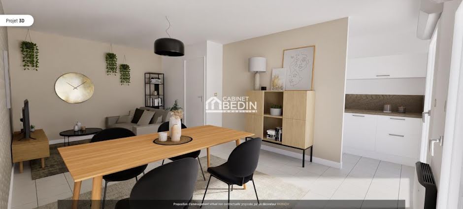 Vente appartement 3 pièces 59.3 m² à Dax (40100), 149 000 €