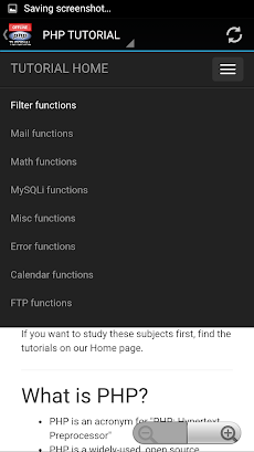 PHP Tutorial Offline Appのおすすめ画像3