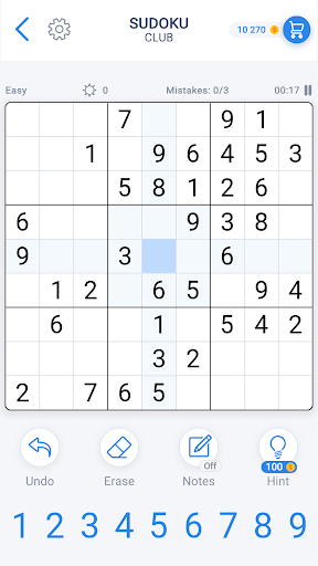 Screenshot Sudoku Game - Daily Puzzles