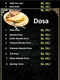 Mathura veg menu 2