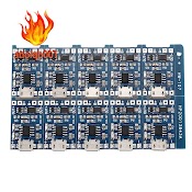 10Pcs 5V Mini Usb 1A 18650 For Tp4056 Lithium Battery Charging Board With Protection Charger Ule