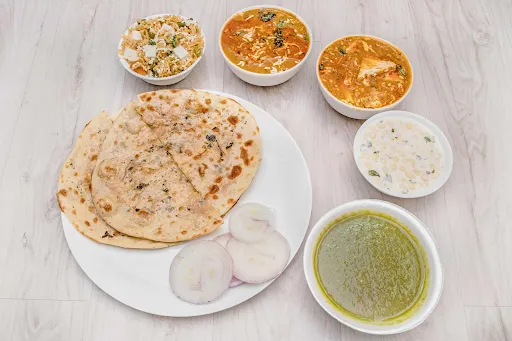 Aloo Naan Thali