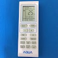 Remote Điều Khiển Điều Hòa Aqua Máy Lạnh