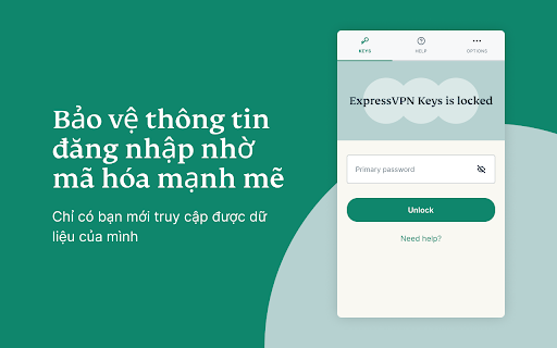 ExpressVPN Keys: Trình quản lý mật khẩu