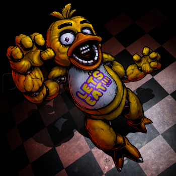 Chica the Chicken FNAF Art