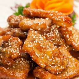 Pork Chop with Honey Garlic Sauce 蜜汁排骨