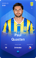 Paul Quasten 2020-21 • Super Rare 3/10