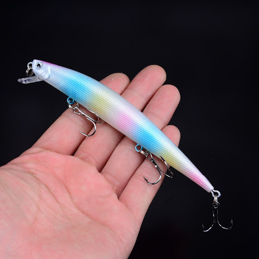 Title 4, Luya Bait Mino 12.5cm 12.5g Alice Bass Hard Bai...
