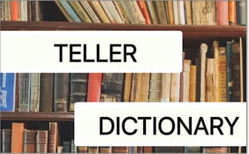 「TELLER DICTIONARY(テラー辞書)」のメインビジュアル