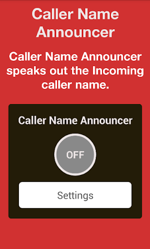 Caller Name Announcer Talker