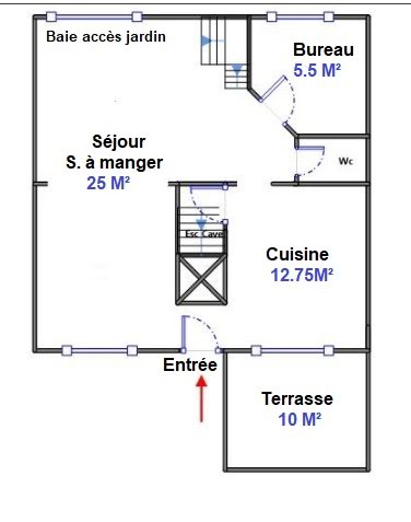 Vente maison 5 pièces 157 m² à Suresnes (92150), 750 000 €
