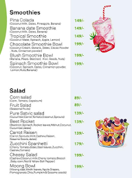 Healthy Monk Cafe menu 1
