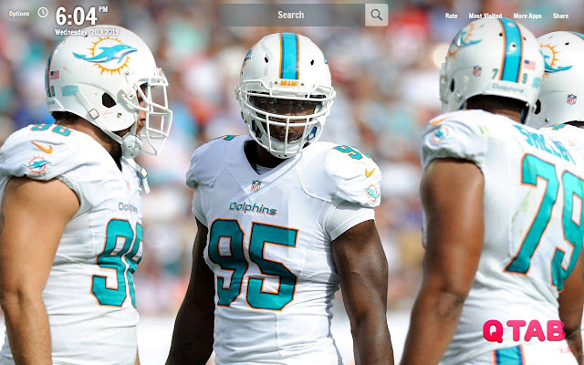 Miami Dolphins New Tab Wallpapers