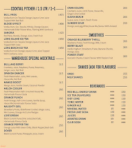 Warehouse Kitchenbar menu 4