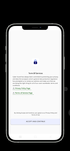 Screenshot Cyber Guard VPN