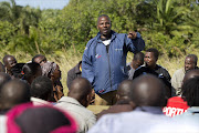 Sikhosiphi 'Bazooka' Rhadebe, the murdered former chairman of the Amadiba Crisis Committee.