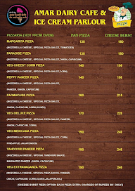 Amar Dairy Cafe & Ice-cream Parlour menu 3