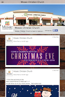 Mosaic Christian Church Screenshot