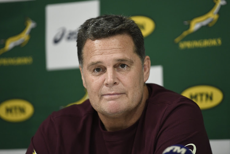 Rassie Erasmus. Picture: GALLO IMAGES/CLEMENT MAHOUDEAU