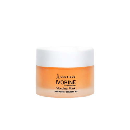 [HSD 01.2026] Mặt Nạ Ngủ Dưỡng Trắng Da Ceuticoz Ivorine Brightening Sleeping Mask 50g