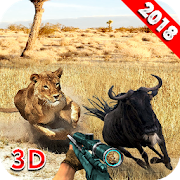 Go African Safari: Animal Wild Hunter 2018 1.0 Icon