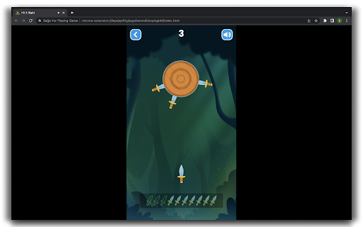Knife Hit it Right - HTML5 Game