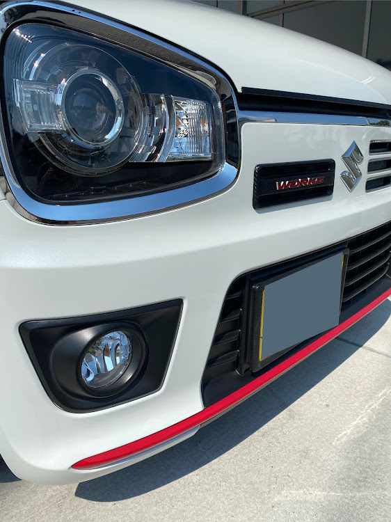 アルトワークスのHA36Sアルトワークス・9月もよろしくお願いします。・手洗い洗車・ながら洗車に関するカスタム事例の投稿画像1枚目