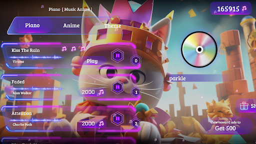 Screenshot Enchanted Piano: Anime Realm