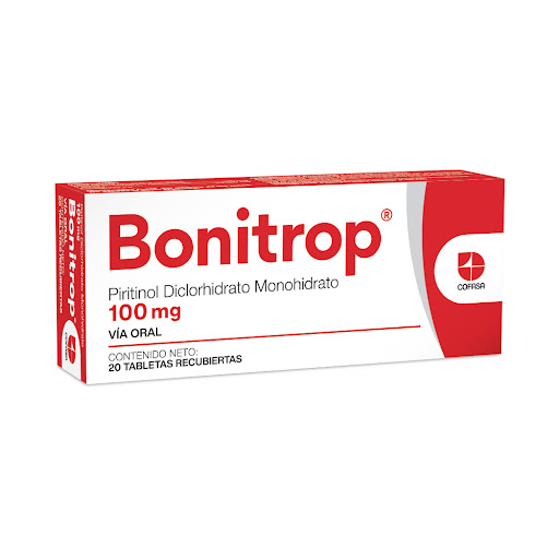 Piritioxina Bonitrop 100Mg 20Grageas Cofasa  