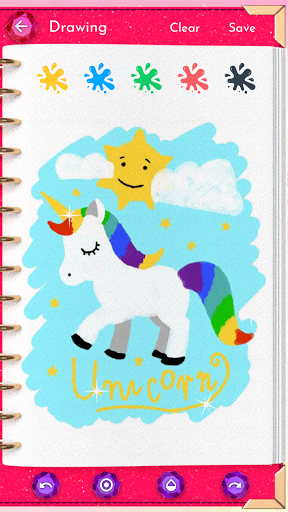 Screenshot Unicorn Diary (lock - PIN)