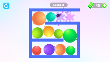 Thorn And Balloons: Bounce pop Screenshot