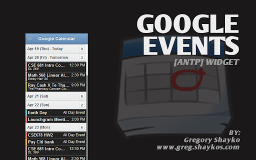 Google Events [ANTP]