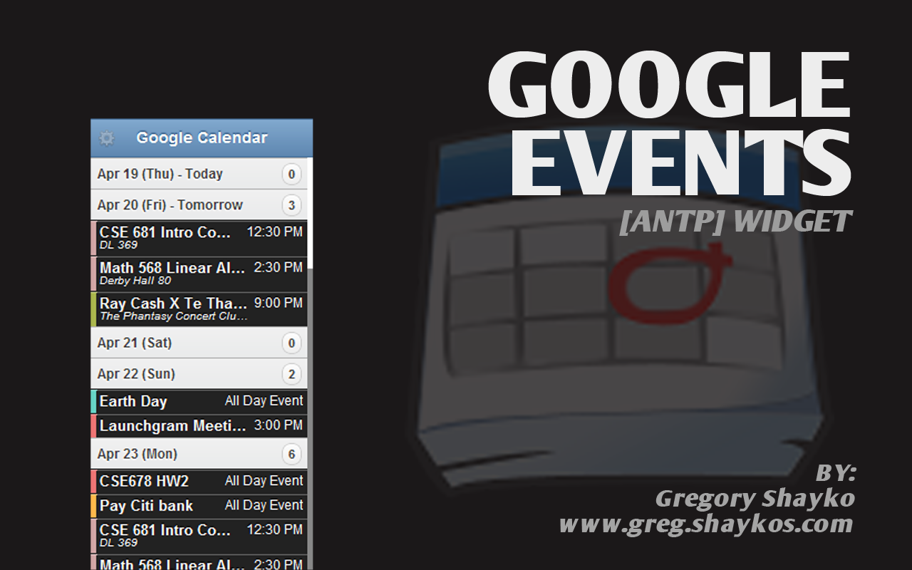 Google Events [ANTP] Preview image 1