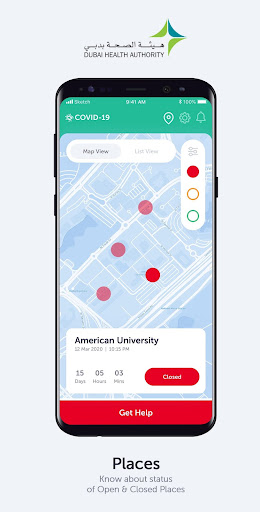 COVID19 - DXB Smart App