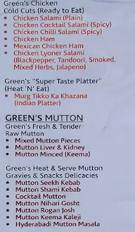 Green Chick Chop menu 5