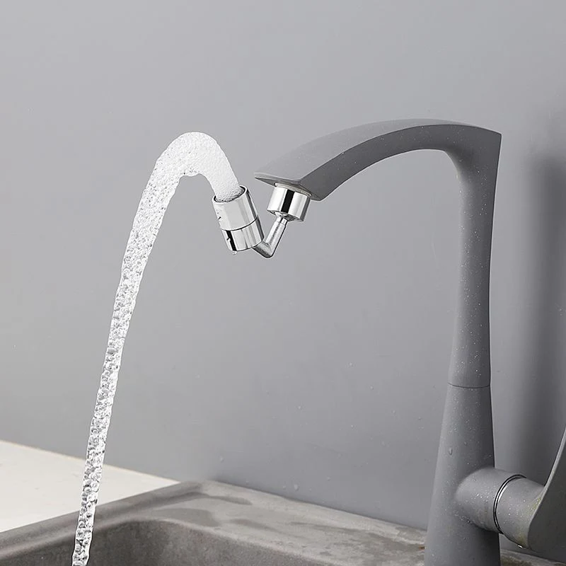 Universal Splash-proof Outer Joint Swivel Faucet provides flexible water reach and control. Perfect for kitchens and bat